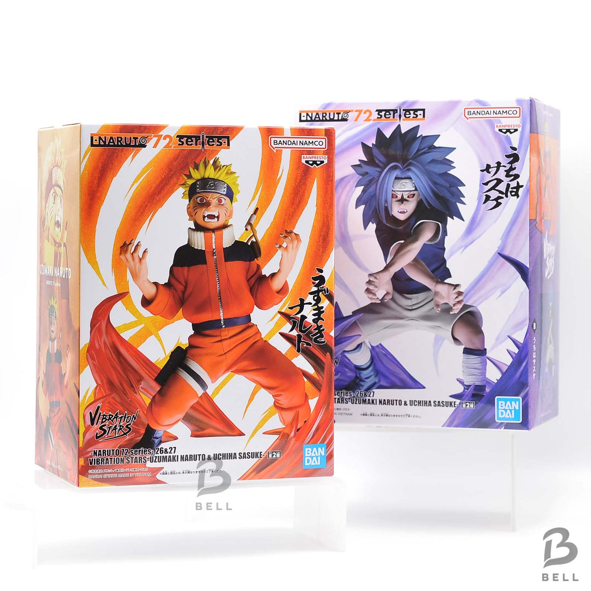 NARUTO 72 Series Vol.26&27 VIBRATION STARS Uzumaki Naruto & Uchiha Sasuke Figure