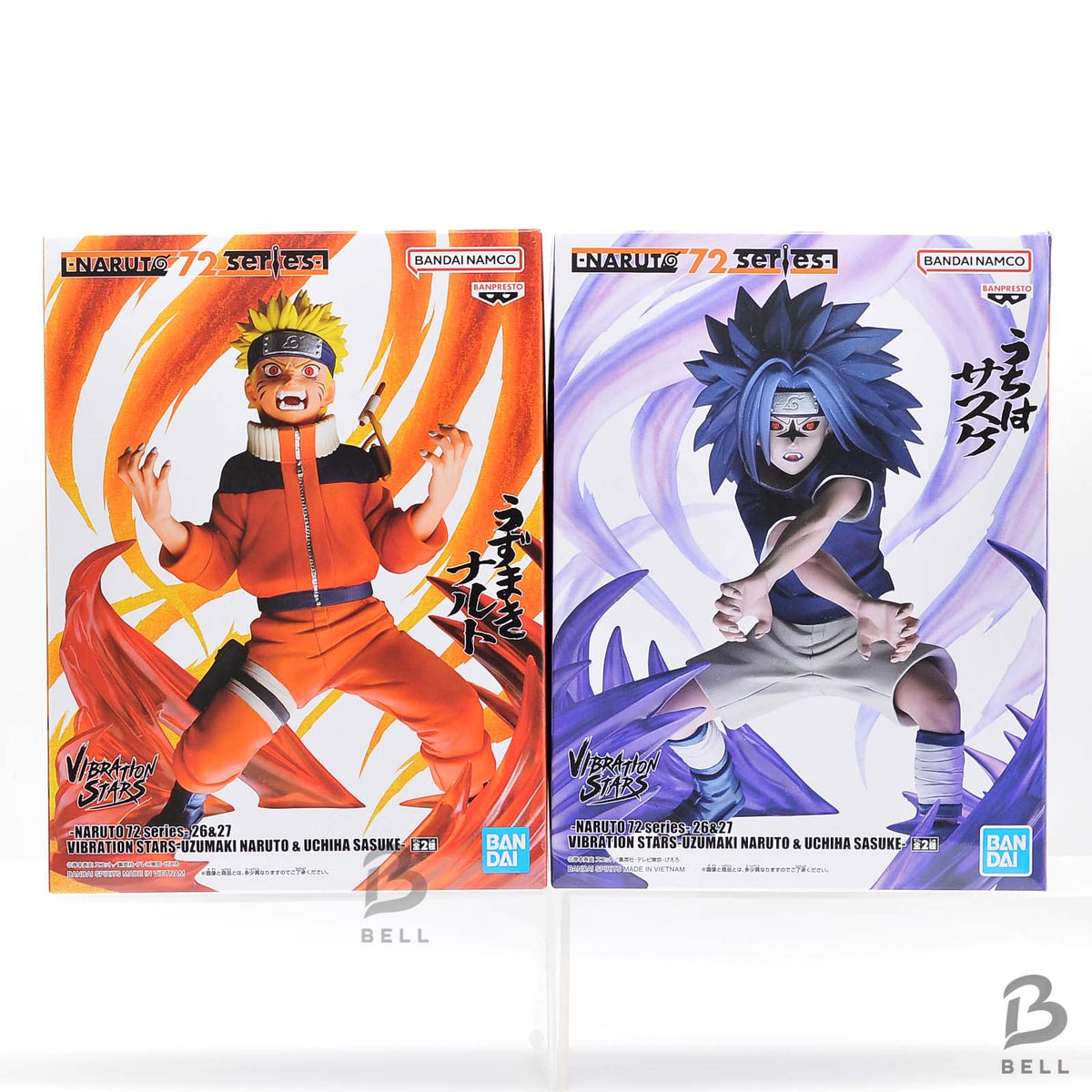 NARUTO 72 Series Vol.26&27 VIBRATION STARS Uzumaki Naruto & Uchiha Sasuke Figure