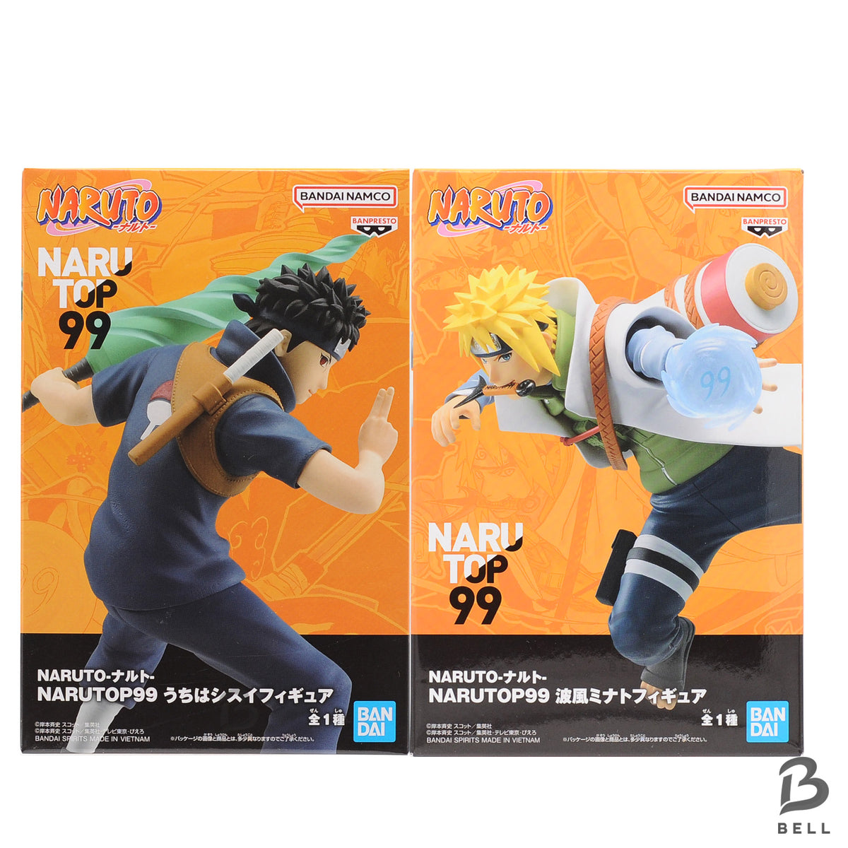 NARUTO NARUTOP99 Minato Namikaze & Shisui Uchiha Figure Set Banpresto New