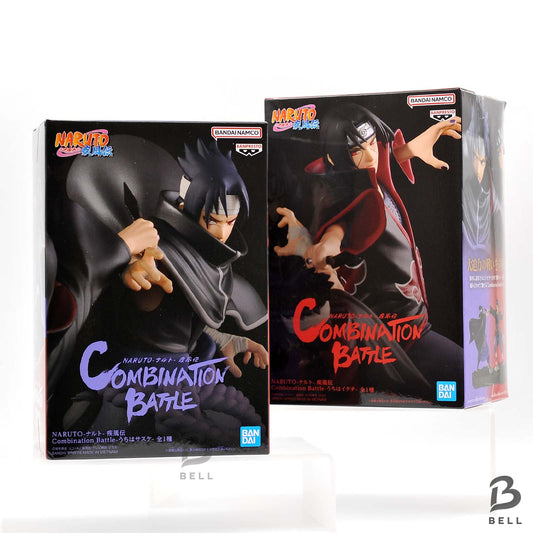 NARUTO Shippuden Combination Battle Itachi Uchiha & Sasuke Uchiha Figure Set New