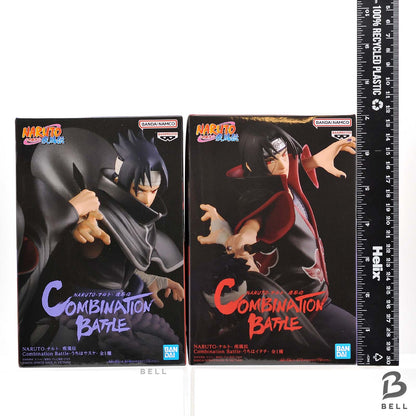 NARUTO Shippuden Combination Battle Itachi Uchiha & Sasuke Uchiha Figure Set New