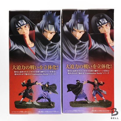 NARUTO Shippuden Combination Battle Itachi Uchiha & Sasuke Uchiha Figure Set New