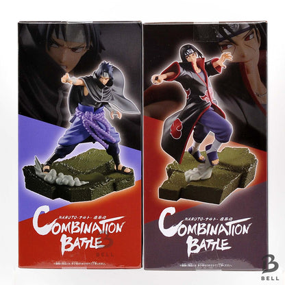 NARUTO Shippuden Combination Battle Itachi Uchiha & Sasuke Uchiha Figure Set New
