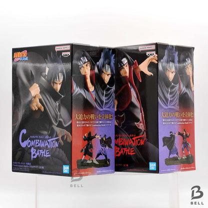 NARUTO Shippuden Combination Battle Itachi Uchiha & Sasuke Uchiha Figure Set New