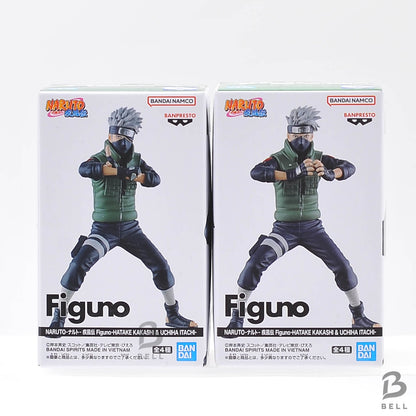 NARUTO Shippuden Figuno Hatake Kakashi Banpresto Anime Figure Toy Set of 2 Japan