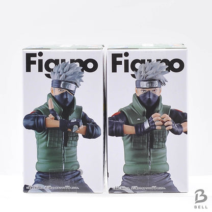 NARUTO Shippuden Figuno Hatake Kakashi Banpresto Anime Figure Toy Set of 2 Japan