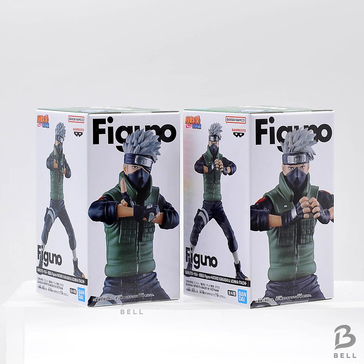 NARUTO Shippuden Figuno Hatake Kakashi Banpresto Anime Figure Toy Set of 2 Japan