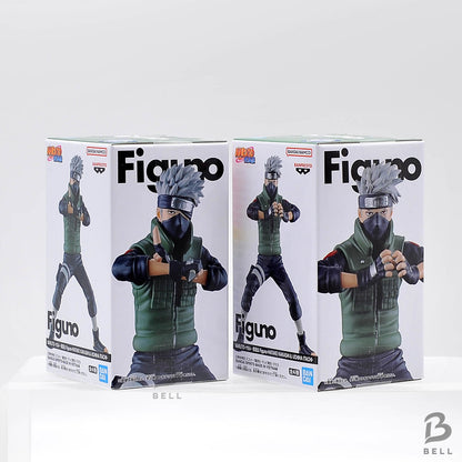 NARUTO Shippuden Figuno Hatake Kakashi Banpresto Anime Figure Toy Set of 2 Japan