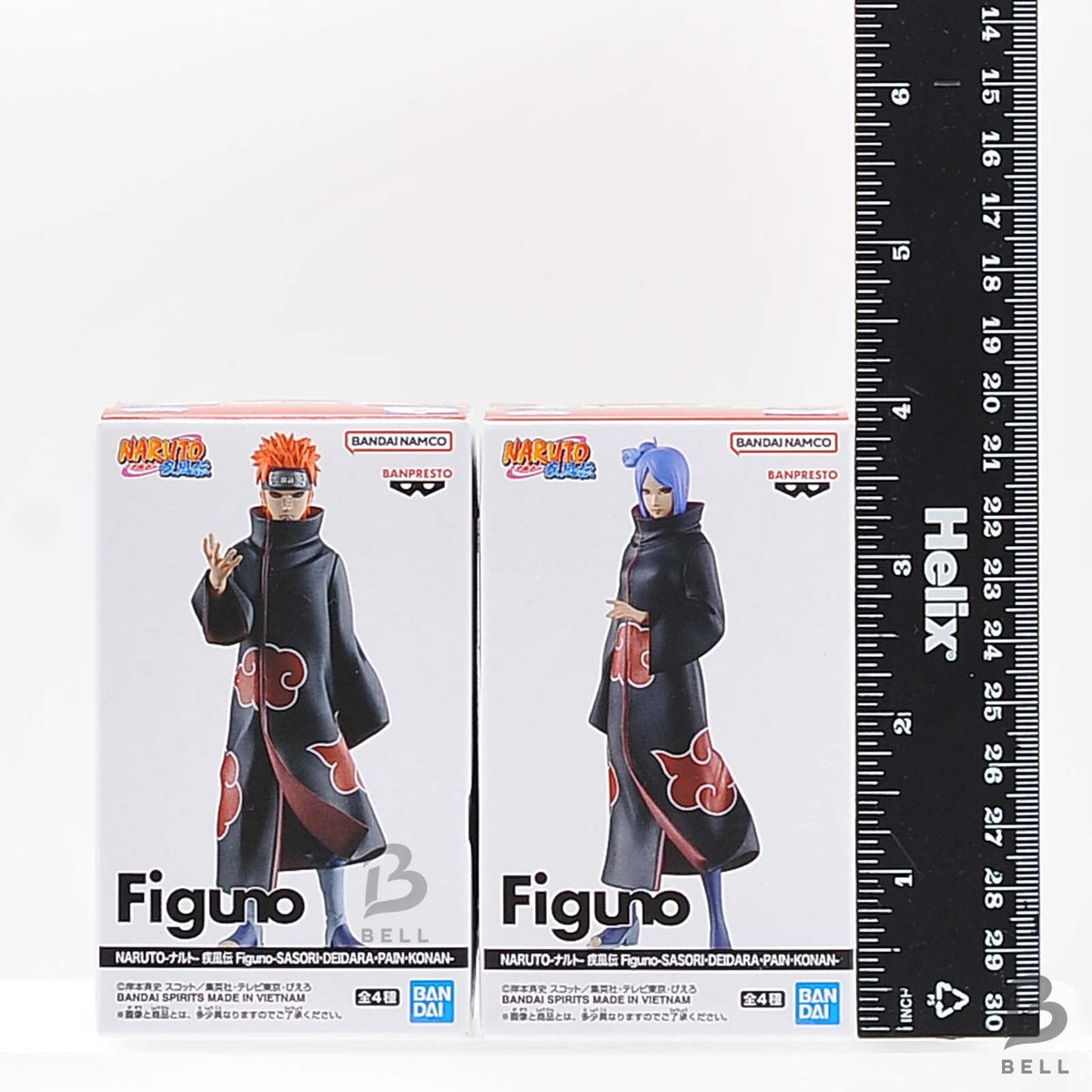 NARUTO Shippuden Figuno Pain Konan Akatsuki Banpresto Figure Set of 2 Japan New