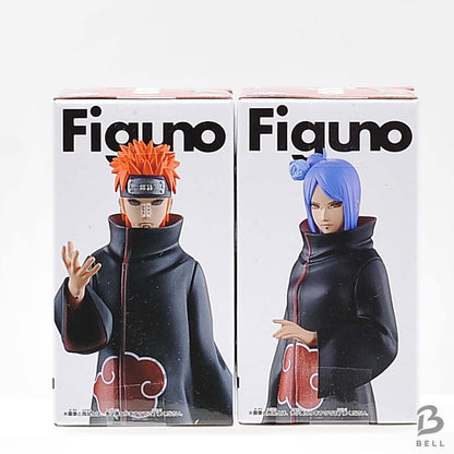 NARUTO Shippuden Figuno Pain Konan Akatsuki Banpresto Figure Set of 2 Japan New