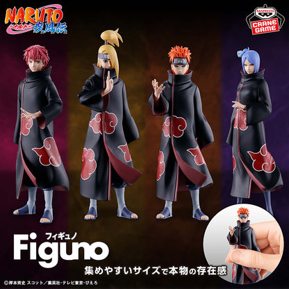 NARUTO Shippuden Figuno Sasori Deidara Pain Konan Akatsuki Banpresto Figure New