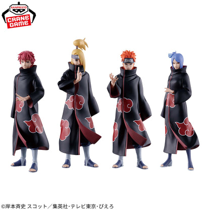 NARUTO Shippuden Figuno Sasori Deidara Pain Konan Akatsuki Banpresto Figure New