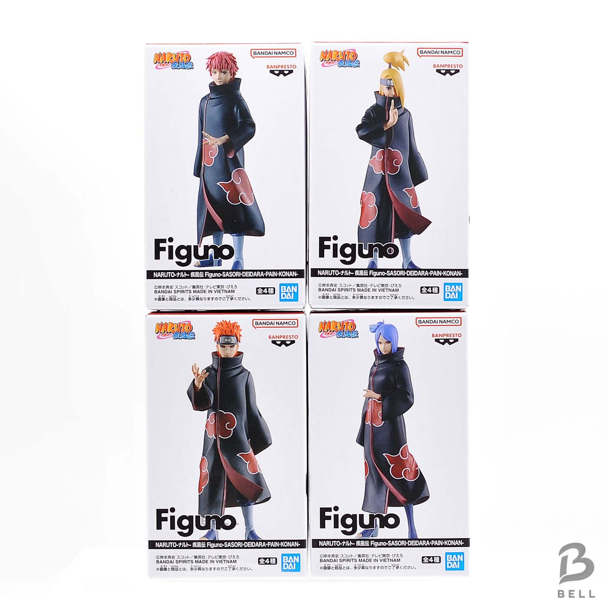 NARUTO Shippuden Figuno Sasori Deidara Pain Konan Akatsuki Banpresto Figure New