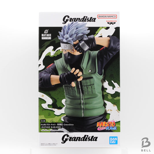 NARUTO Shippuden Grandista HATAKE KAKASHI Figure BANPRESTO From Japan sealed new