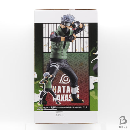 NARUTO Shippuden Grandista HATAKE KAKASHI Figure BANPRESTO From Japan sealed new