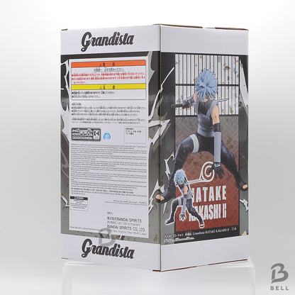 NARUTO Shippuden Grandista Hatake Kakashi II Banpresto Anime Figure Japan New!