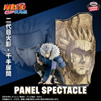 Naruto Shippuden Tobirama Senju Hokage Panel Spectacle Figure Japan Banpresto