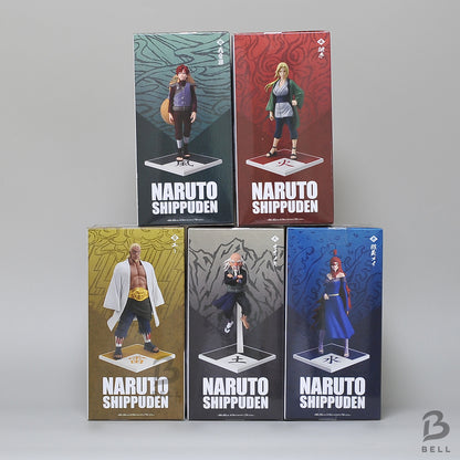 NARUTO Shippuden Five Kage Gaara Tsunade Onoki Mei Ay Figure Banpresto Set New