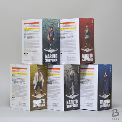 NARUTO Shippuden Five Kage Gaara Tsunade Onoki Mei Ay Figure Banpresto Set New
