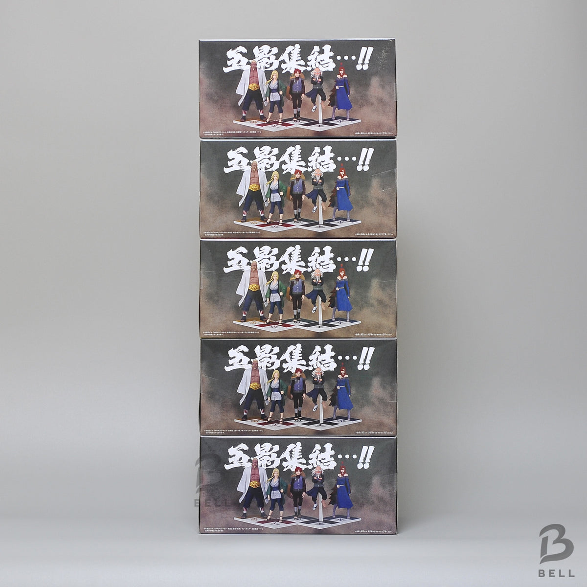 NARUTO Shippuden Five Kage Gaara Tsunade Onoki Mei Ay Figure Banpresto Set New