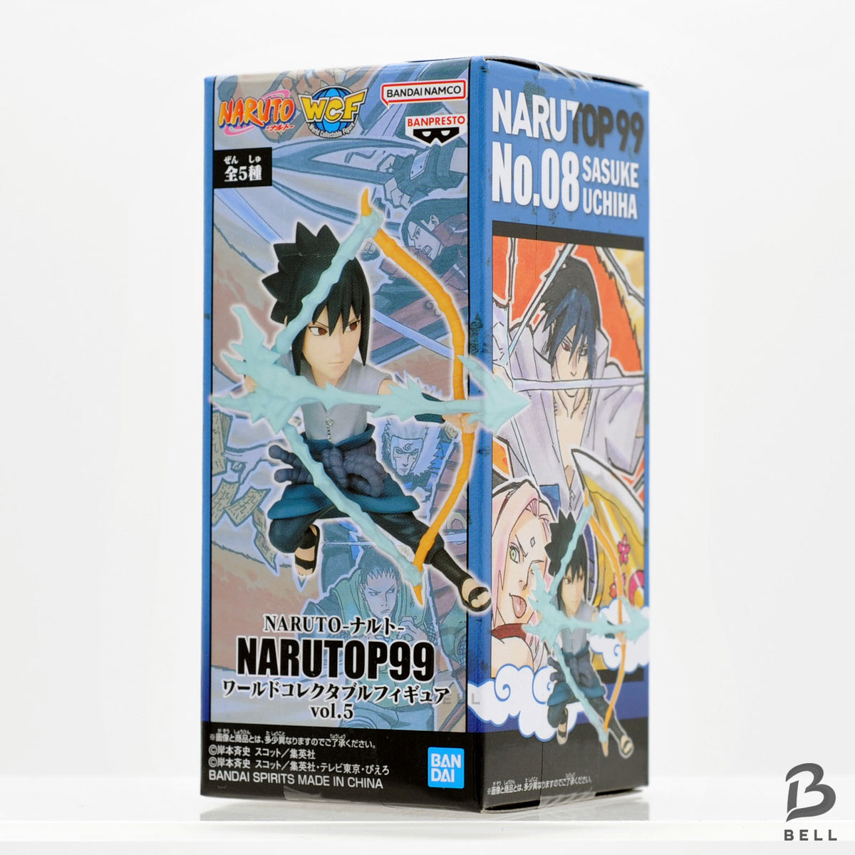 Banpresto NARUTO WCF Narutop99 Vol.5 Sasuke Deidara Tobirama Kurama Set Japan