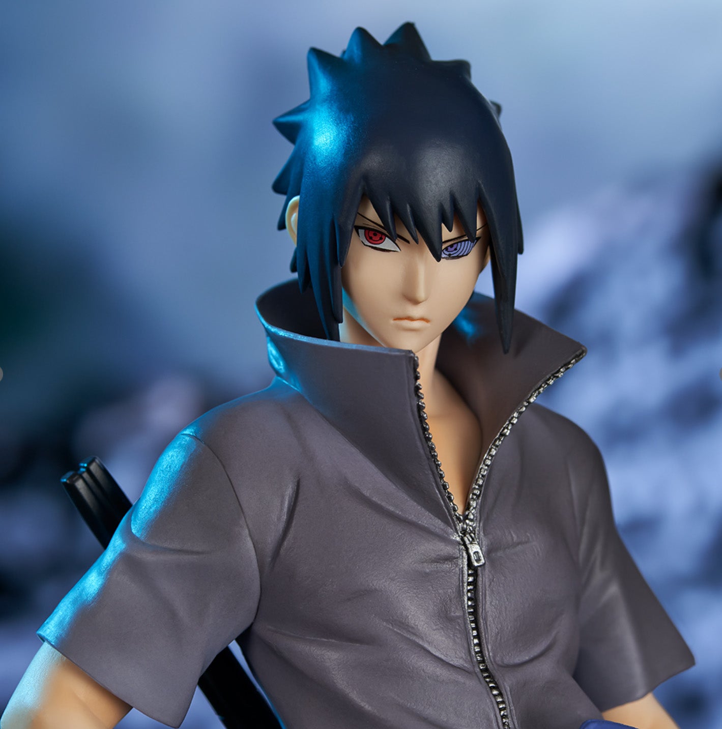 BANDAI NARUTO Shippuden Ichiban Kuji Figure MASTERLISE Uchiha Sasuke NEW red eye