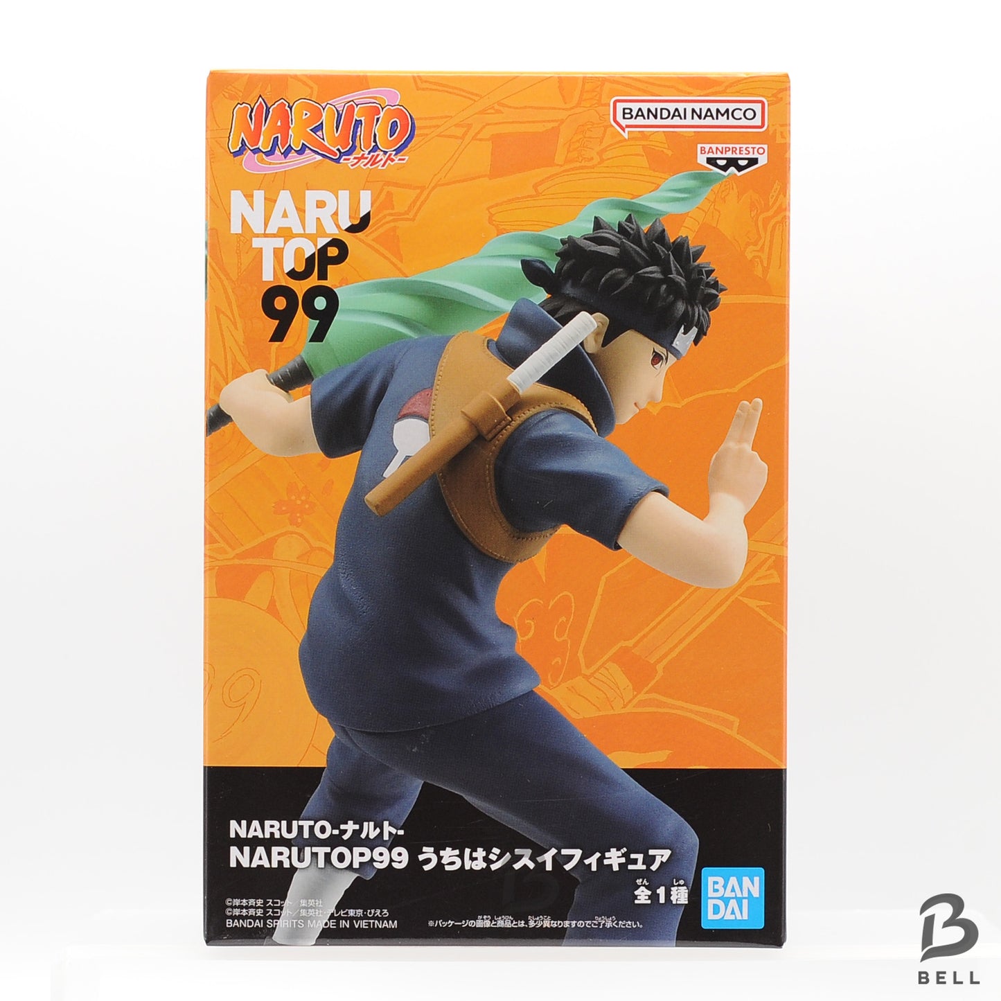 Naruto Narutop 99 Shisui Uchiha figure Banpresto Anime Figure Japan New BANDAI