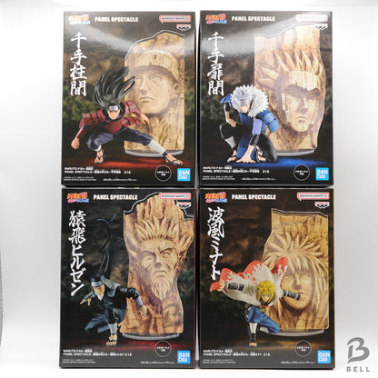 NARUTO PANEL SPECTACLE Hashirama/Tobirama/Hashirama/Hiruzen/ Minato  Set of 4