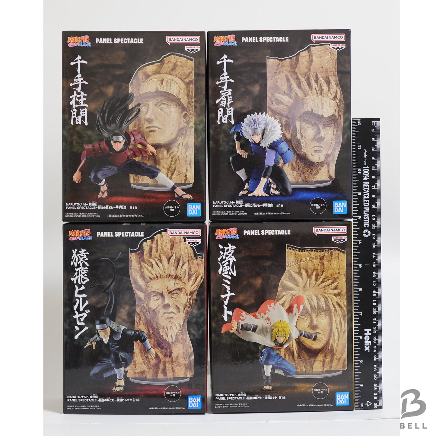 NARUTO PANEL SPECTACLE Hashirama/Tobirama/Hashirama/Hiruzen/ Minato  Set of 4