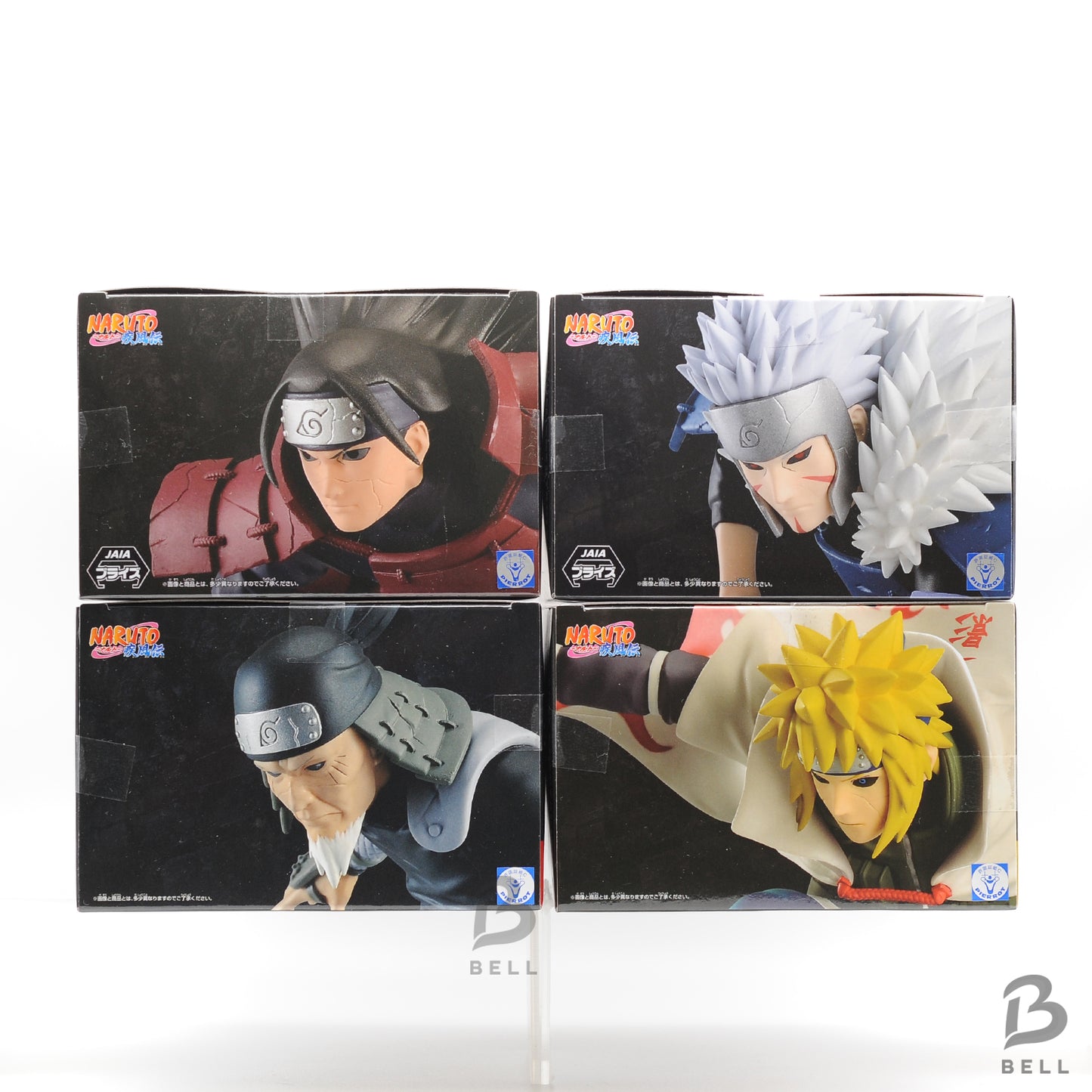 NARUTO PANEL SPECTACLE Hashirama/Tobirama/Hashirama/Hiruzen/ Minato  Set of 4