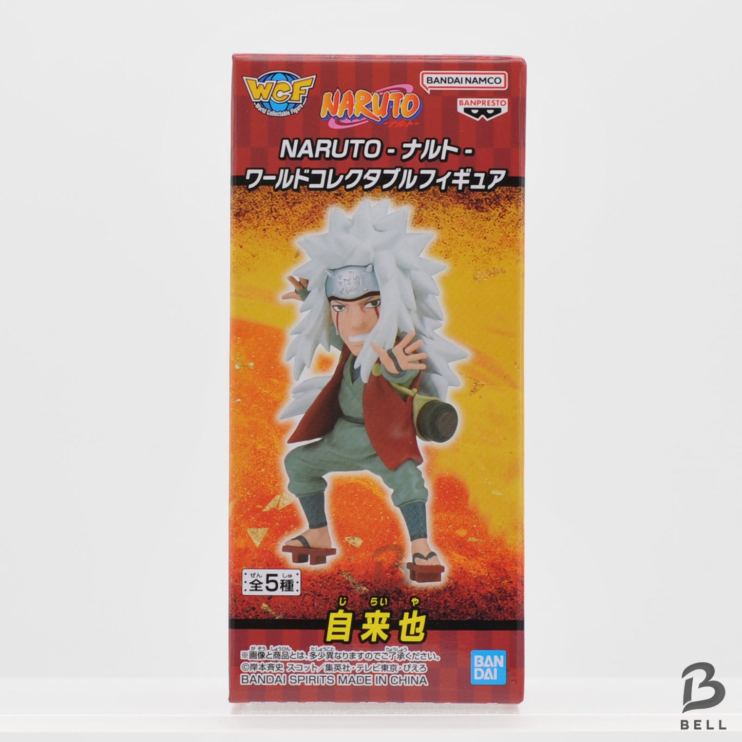 NARUTO World Collectable Figure WCF JIRAIYA Japan New Toy Banpresto Bandai