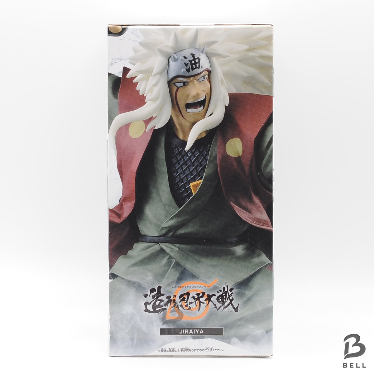 Naruto Shippuden Jiraiya Figure Banpresto Colosseum Ninja World War Sealed japan