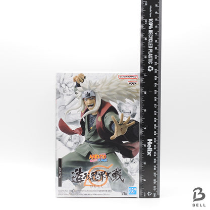 Naruto Shippuden Jiraiya Figure Banpresto Colosseum Ninja World War Sealed japan