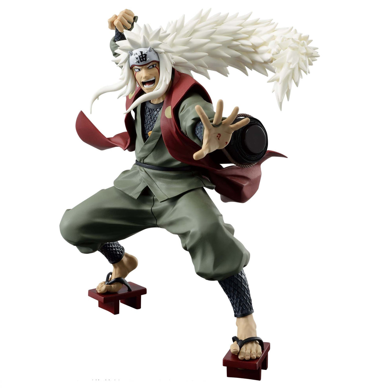 Naruto Shippuden Jiraiya Figure Banpresto Colosseum Ninja World War Sealed japan