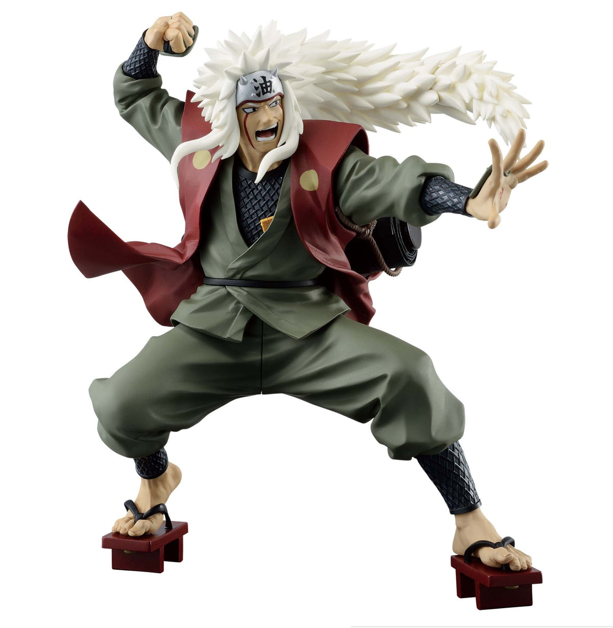 Naruto Shippuden Jiraiya Figure Banpresto Colosseum Ninja World War Sealed japan