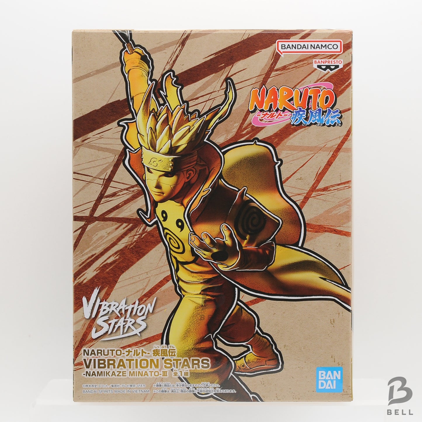 Naruto Shippuden Vibration Stars Namikaze Minato III Figure Japan Anime Sealed