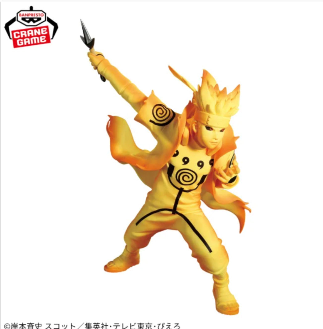 Naruto Shippuden Vibration Stars Namikaze Minato III Figure Japan Anime Sealed