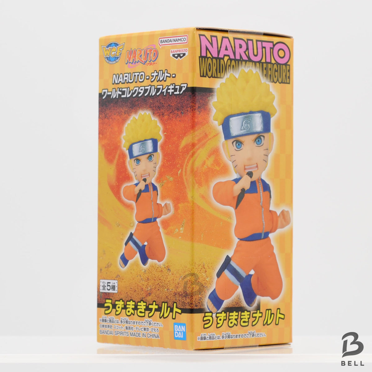 Naruto WCF Naruto Sasuke Sakura Minato Jiraiya 5 Figure Set Banpresto New