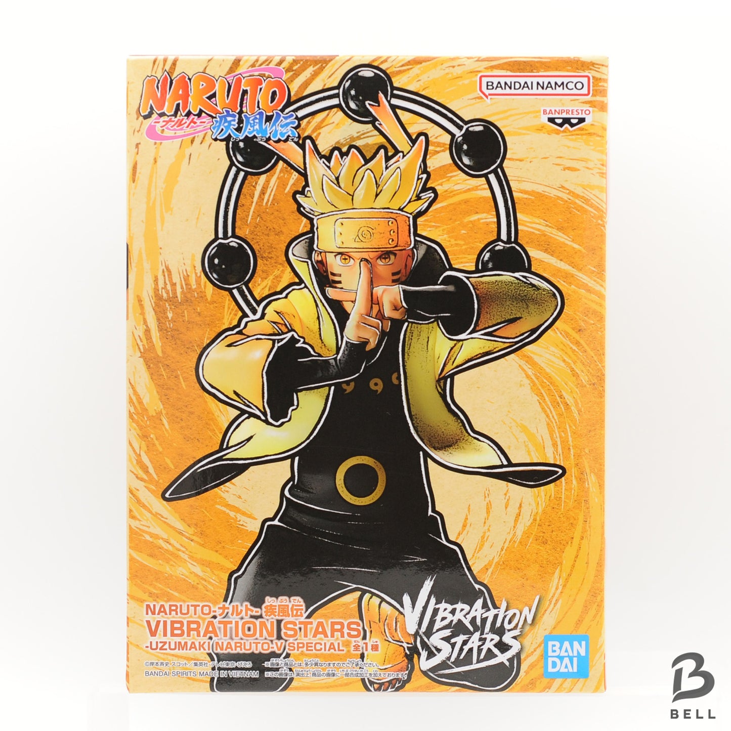NARUTO VIBRATION STARS shippuden NARUTO UZUMAKI V Figure Translucent ver. new