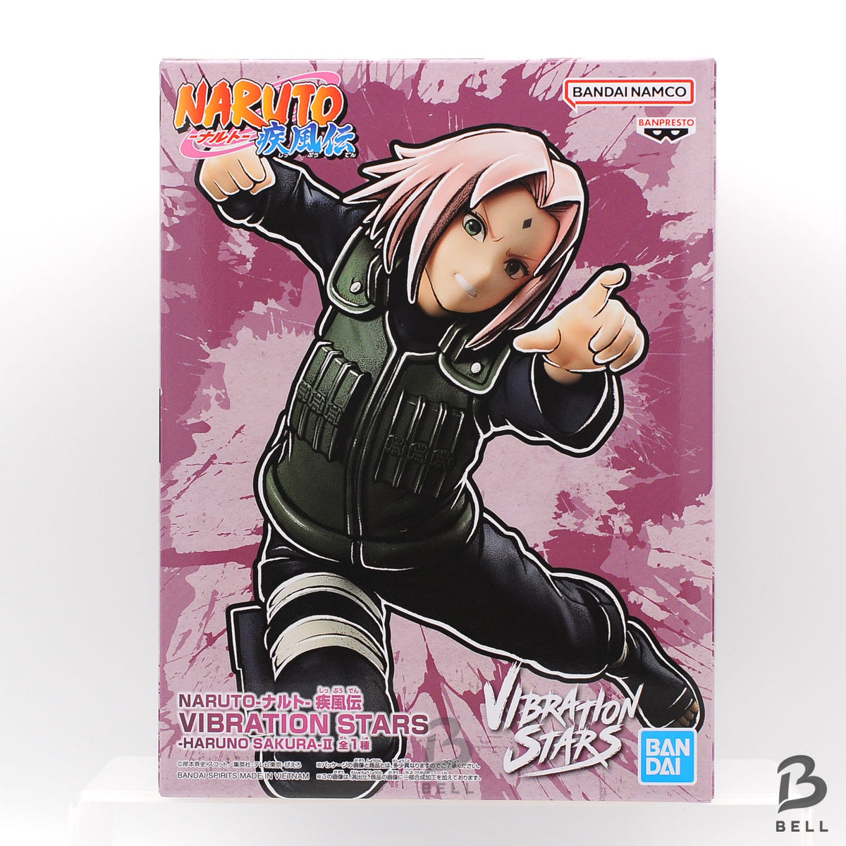 Naruto Shippuden Team 7 Figure Lot 3 Naruto Sasuke Sakura Vibration Stars japan
