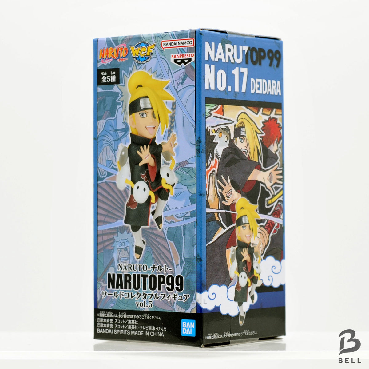Banpresto NARUTO WCF Narutop99 Vol.5 Sasuke Deidara Tobirama Kurama Set Japan