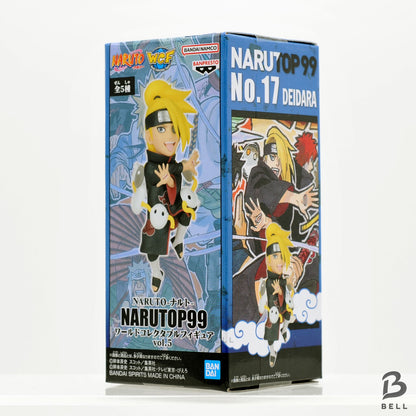 Banpresto NARUTO WCF Narutop99 Vol.5 Sasuke Deidara Tobirama Kurama Set Japan