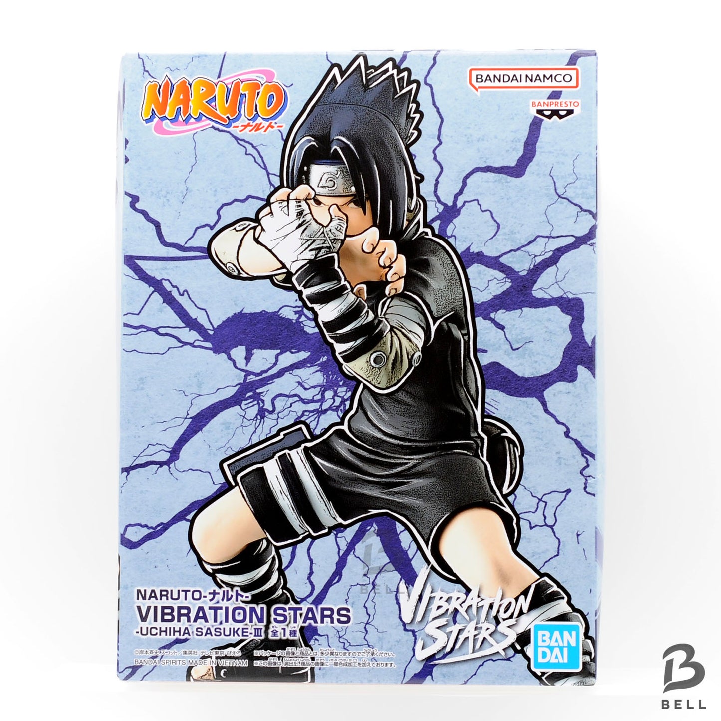Banpresto Naruto Shippuden Anime Figure VIBRATION STARS Sasuke Shinra Tensei New