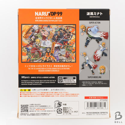 SH Figuarts Naruto Shippuden Minato Namikaze Narutop99 Japan Anime figure SEALED