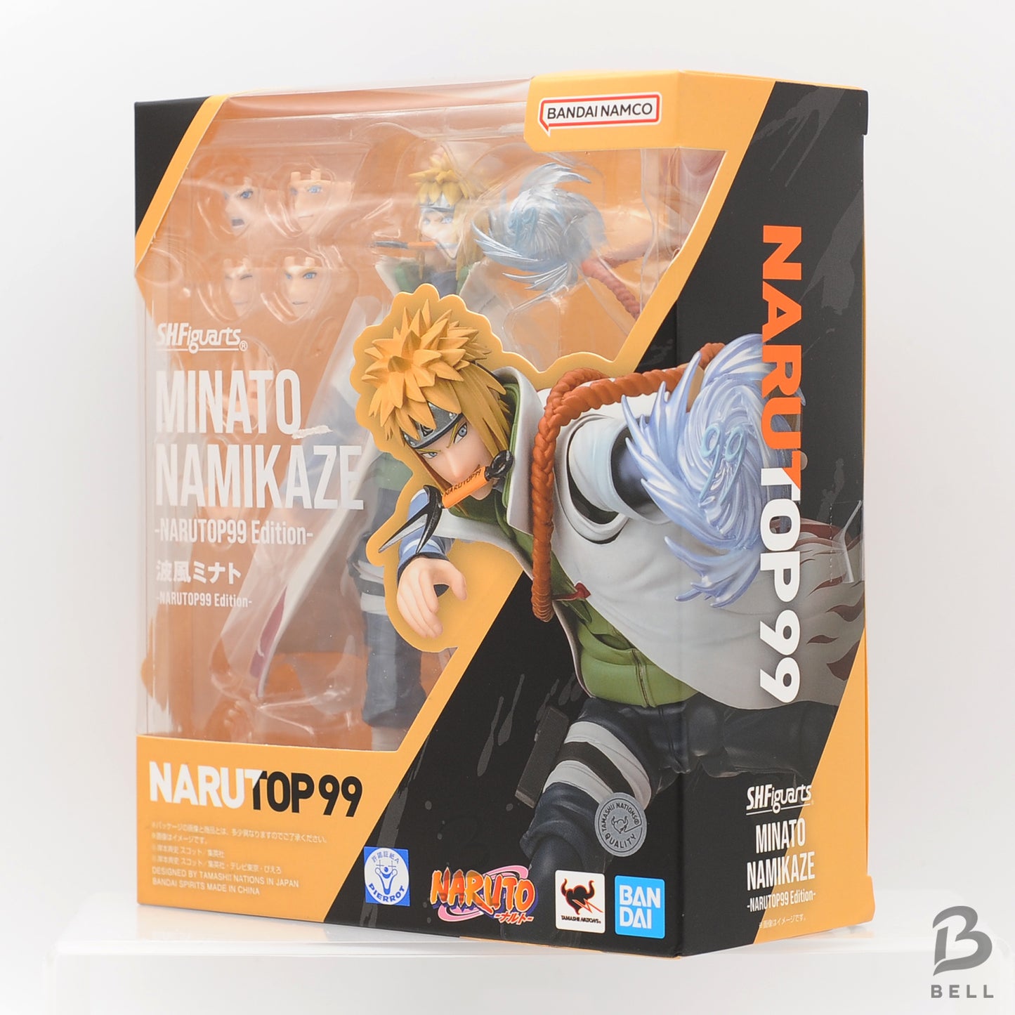 SH Figuarts Naruto Shippuden Minato Namikaze Narutop99 Japan Anime figure SEALED
