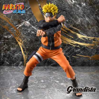 NARUTO Shippuden Grandista Naruto Uzumaki figure Japan Anime sealed new BANDAI