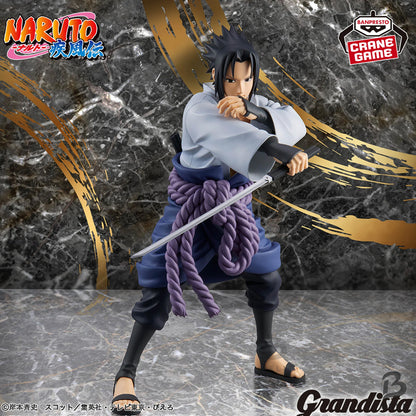Naruto Shippuden Naruto Sasuke Grandista Figure Set of 2 BANPREST Japan Anime