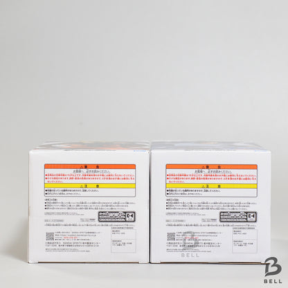 Naruto Shippuden Naruto Sasuke Grandista Figure Set of 2 BANPREST Japan Anime