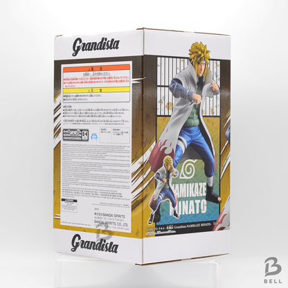 Naruto Shippuden Grandista Namikaze Minato Figure BANPRESTO Authentic Japan BNIB