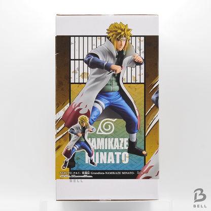 Naruto Shippuden Grandista Namikaze Minato Figure BANPRESTO Authentic Japan BNIB
